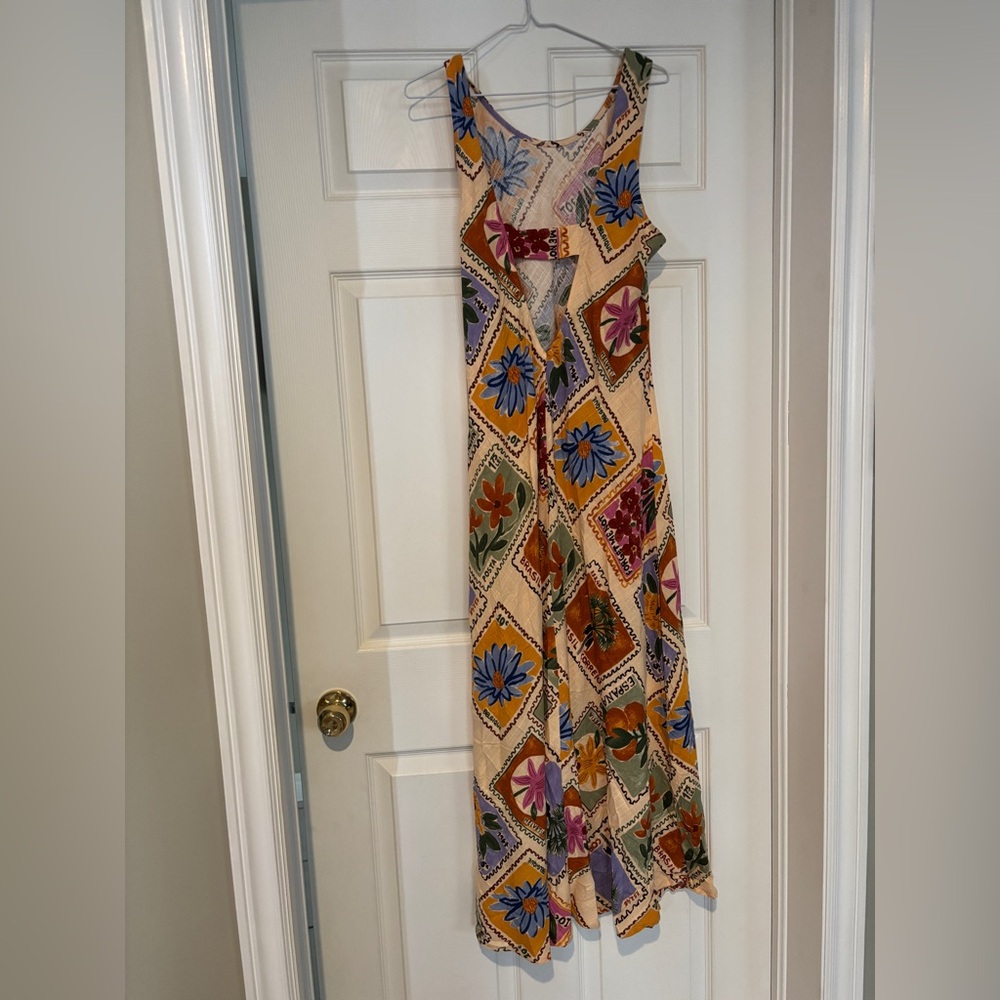 π PAPER HEART (ANTHROPOLOGIE) Herbs and Spices Maxi Dress. Size XL. Good Cond! - Picture 11 of 13